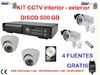 Kit di Entre Rios, 4 telecamere, registratori