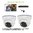 Kit 2 Cameras and Domes Recorder Full HD Security CCTV