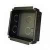 Recessed mounting box for video entry station VTO2000A