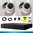 Kit cctv 2 cameras 2 mp disk 1 tb Recorder XVR Full HD