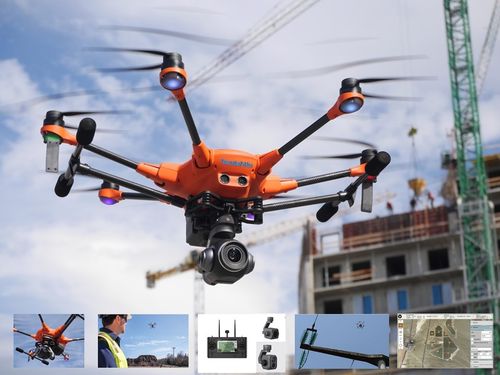 Yunee H520E Drone professionnel hexacoptère