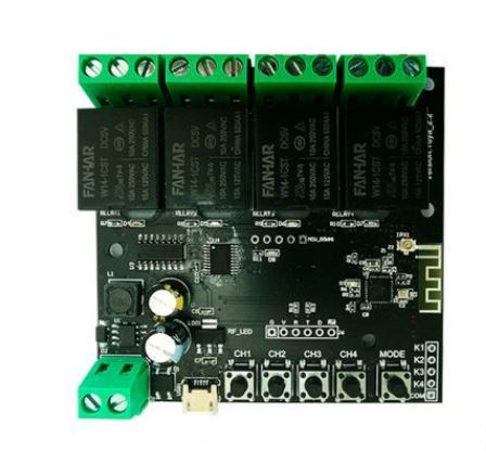 The smart control card WiFi with 4 relay 5 V